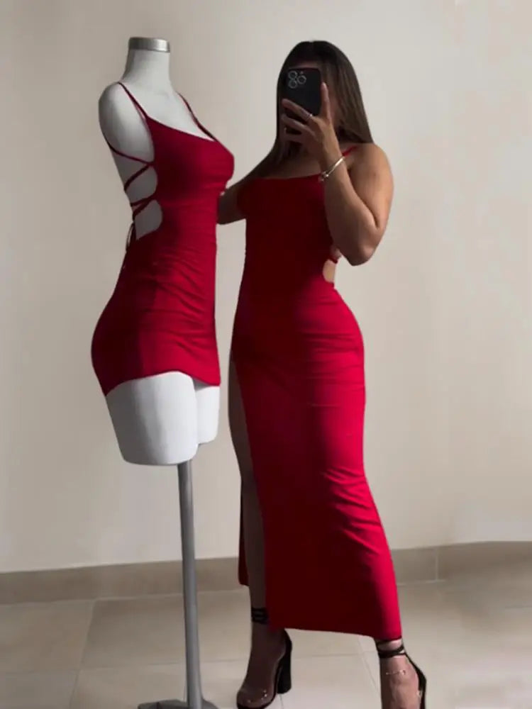 Crimson Desire Dress