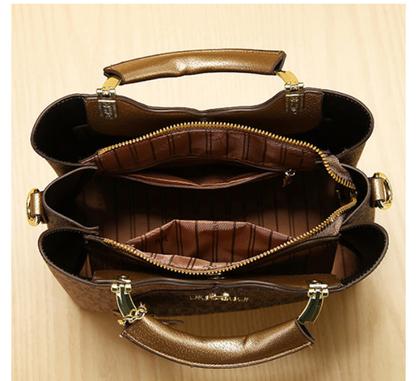 Structured Monogram Handbag