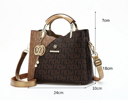 Structured Monogram Handbag