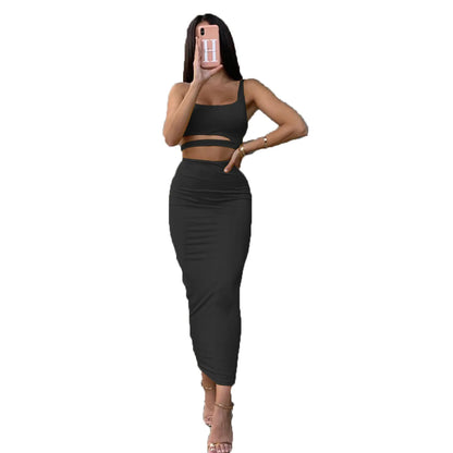 The Crop Top & Skirt Set