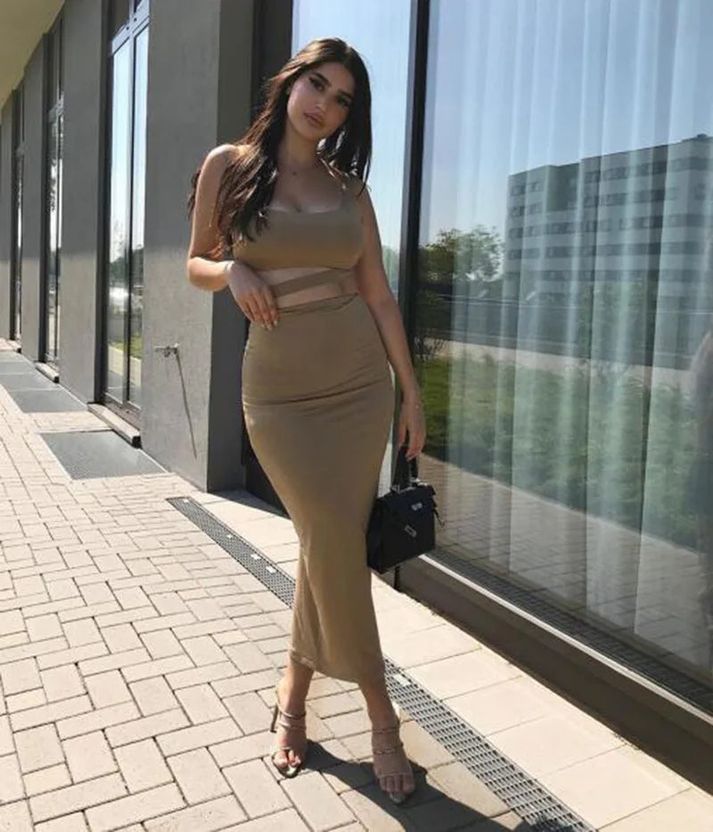 The Crop Top & Skirt Set