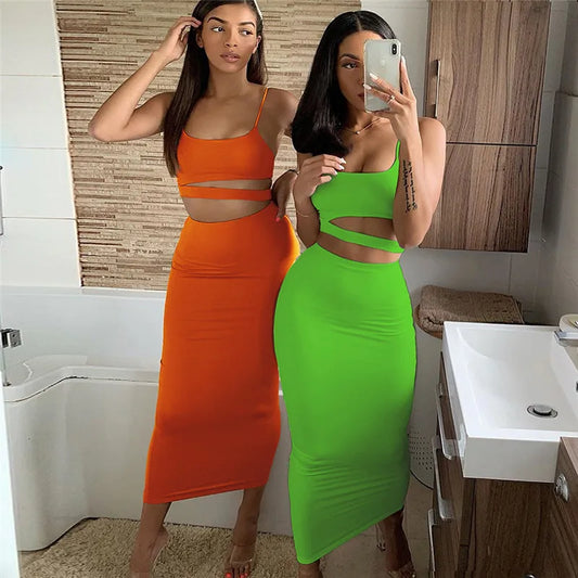 The Crop Top & Skirt Set